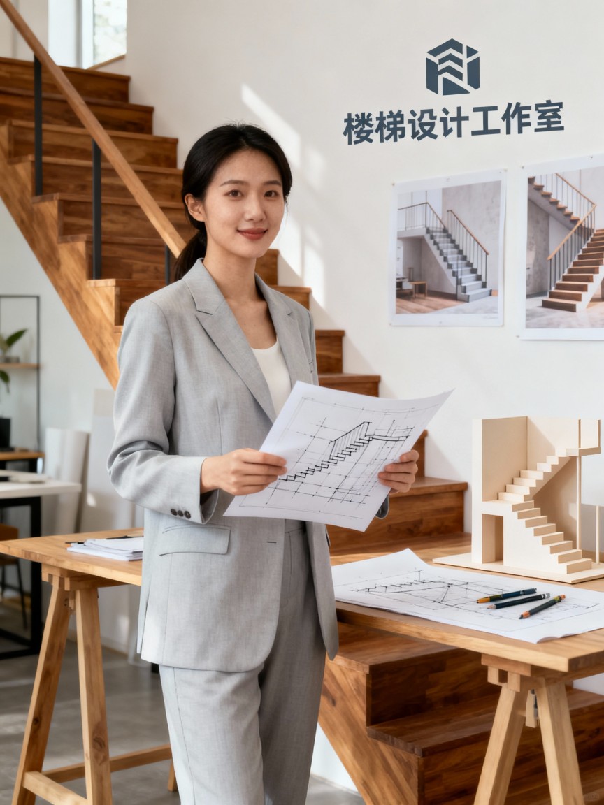 楼梯设计工作室示意
