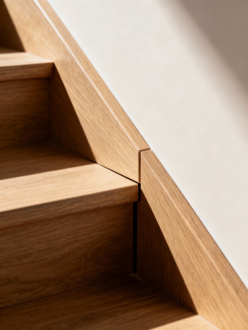 楼梯节点与缝隙控制细节